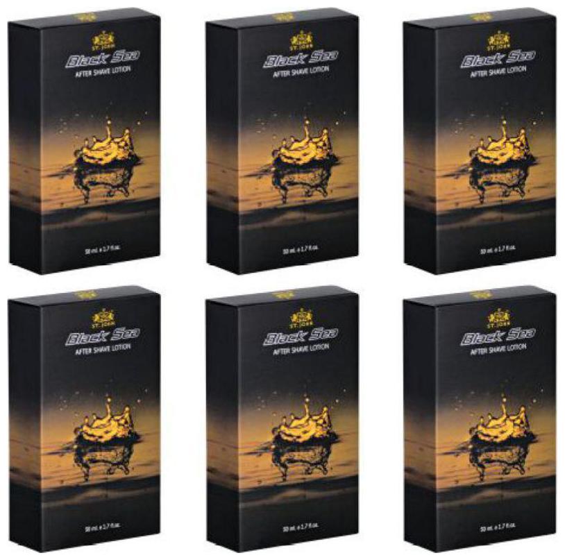 

VI-JOHN After Shave Lotion Black Sea 50 ml (Pack of 6)