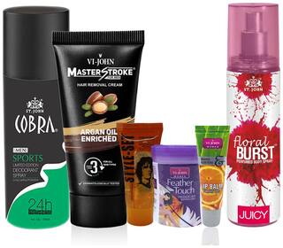 Buy Vi John Couple Kit Men Hair Removal Cream Argen 60g Deo