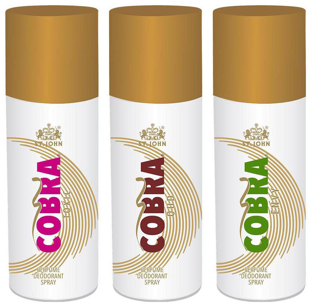 

Vi John Deo Cobra Toxic Oud Envy 150 ml (Pack of 3)