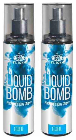 

Vi John Liquid Bomb Perfumed Body Spray - Cool 150 ml (Set of 2)
