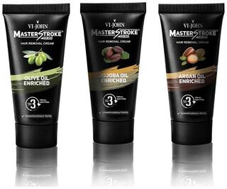 Buy Vi John Master Stroke Men Hair Removal Cream Olive Jojoba