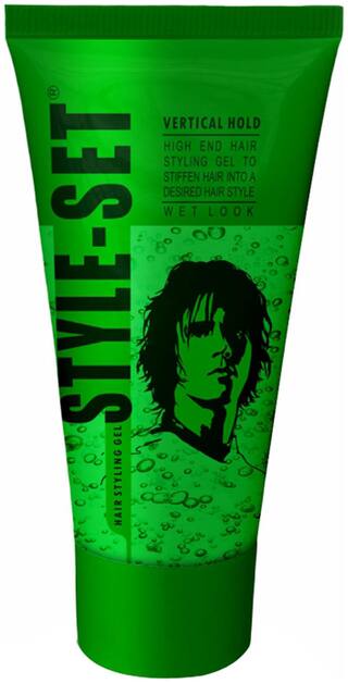 Buy Vi John Men Hair Gel Style Set 25 Ml Green Online At Low