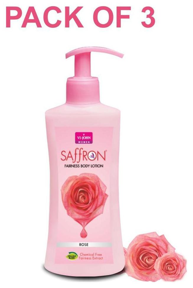 

Vi John Saffron Body Lotion Rose 250ml (Pack of 3)