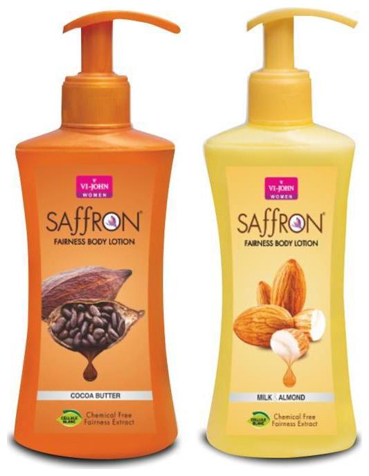 

Vi John Saffron Body Lotion Cocoa Butter Milk Almond 250ml (Pack of 2)