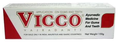 

Vicco Vajradanti - Ayurvedic Medicine For Gums And Teeth 150 g