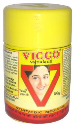 

Vicco Vajradanti - Tooth Powder 50 g