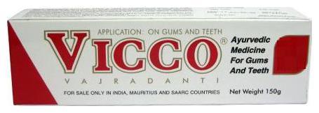 

Vicco Vajradanti - Ayurvedic Medicine For Gums And Teeth 150 g