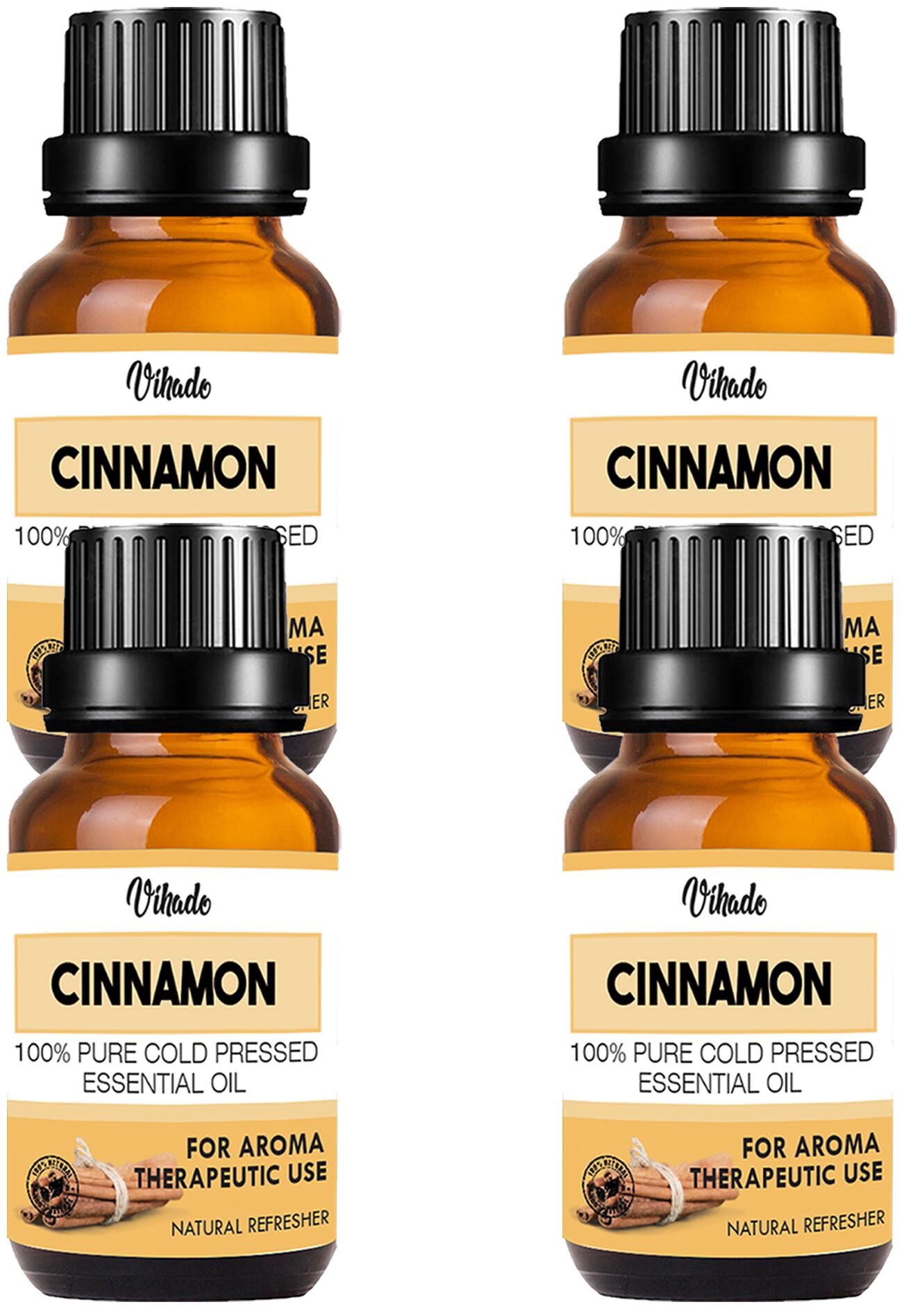 

Vihado 100 Natural Cinnamon Bath Oil (30 ml) (Pack Of 4)
