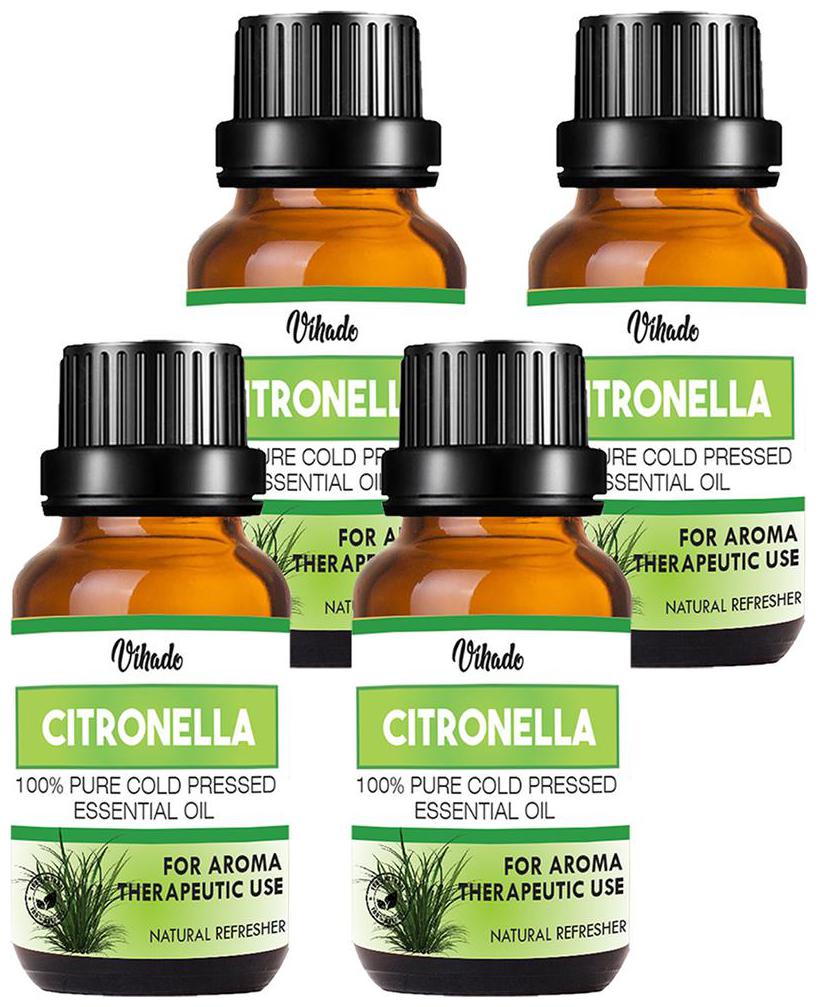 

Vihado 100 Natural Citronella oil (25 ml) (Pack of 4)