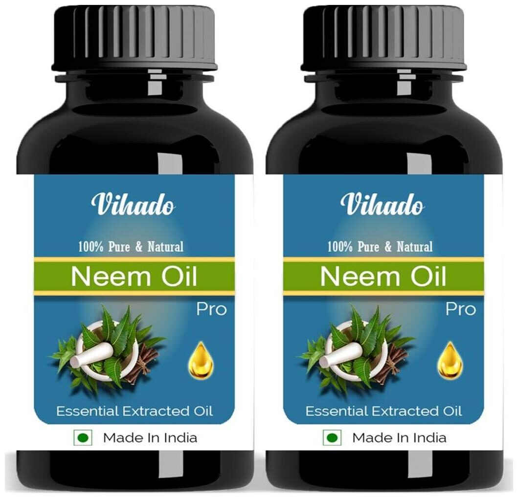 

Vihado 25 ml Pure Natural Neem Oil Pack of 2