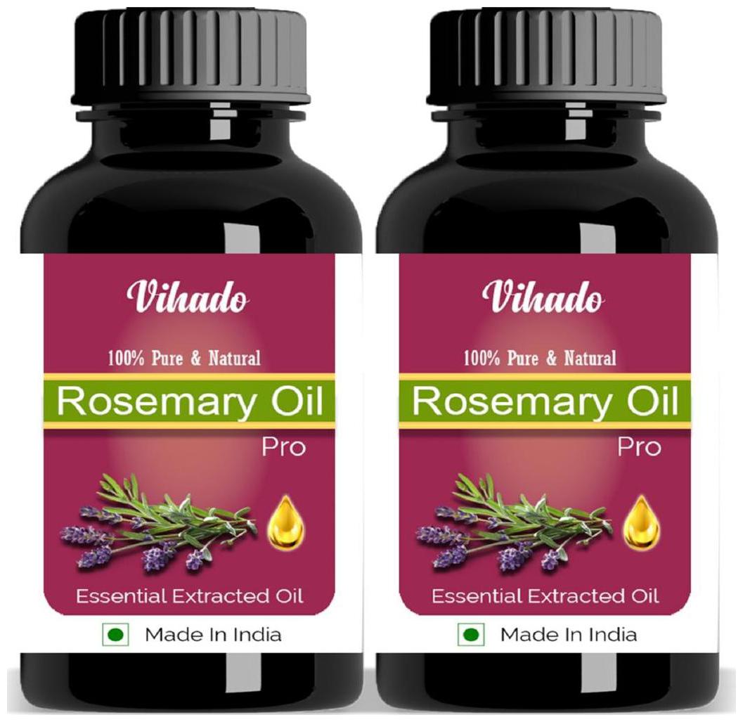 

Vihado 25 ml Pure Natural Rosemary Oil Pack of 2