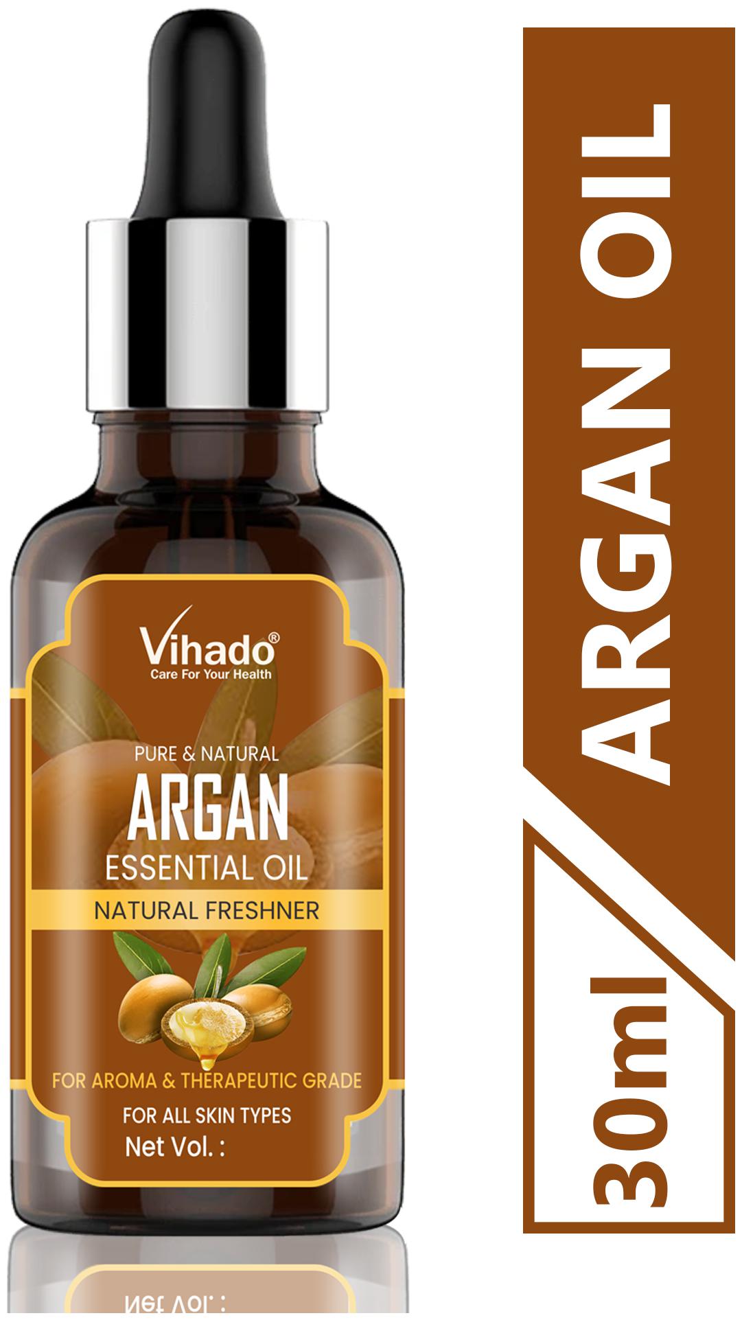 

Vihado Argan Oil Cold Pressed Organic for Hair Skin Anti-Ageing Face Care 30 ml (Pack of 1)