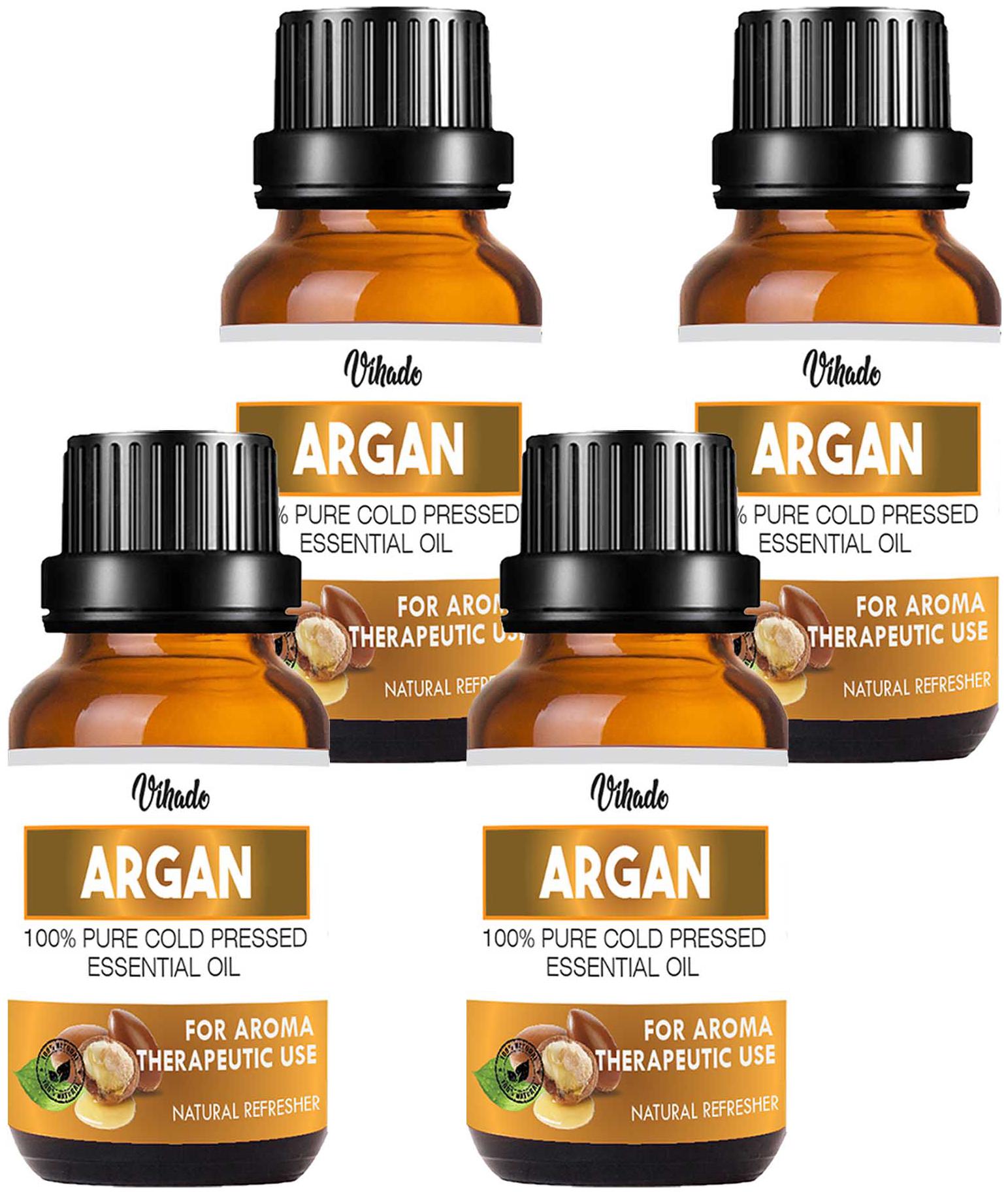 

Vihado Argan Growth Oil For Hair Oil (20 ml) (Pack Of 4)