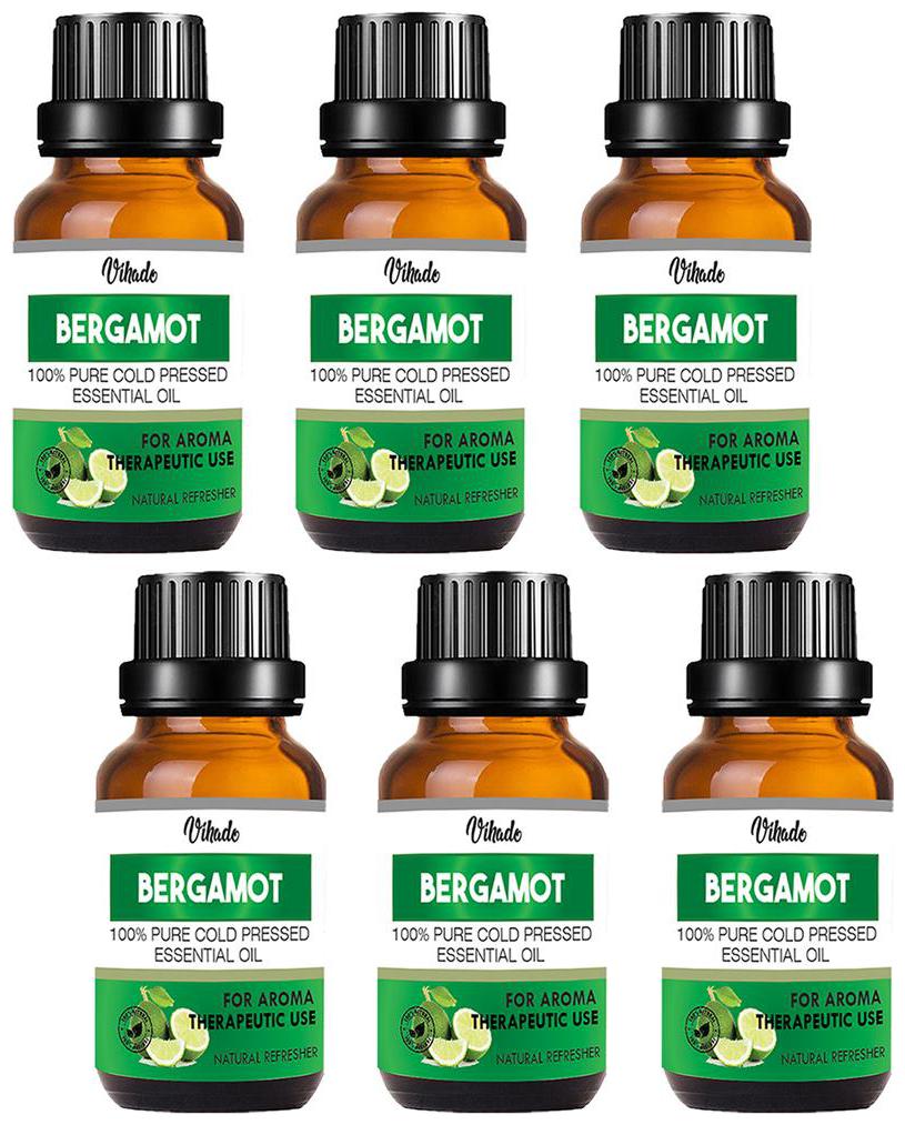 

Vihado Bergamot Oil 100 Natural (18 ml) (Pack Of 6)