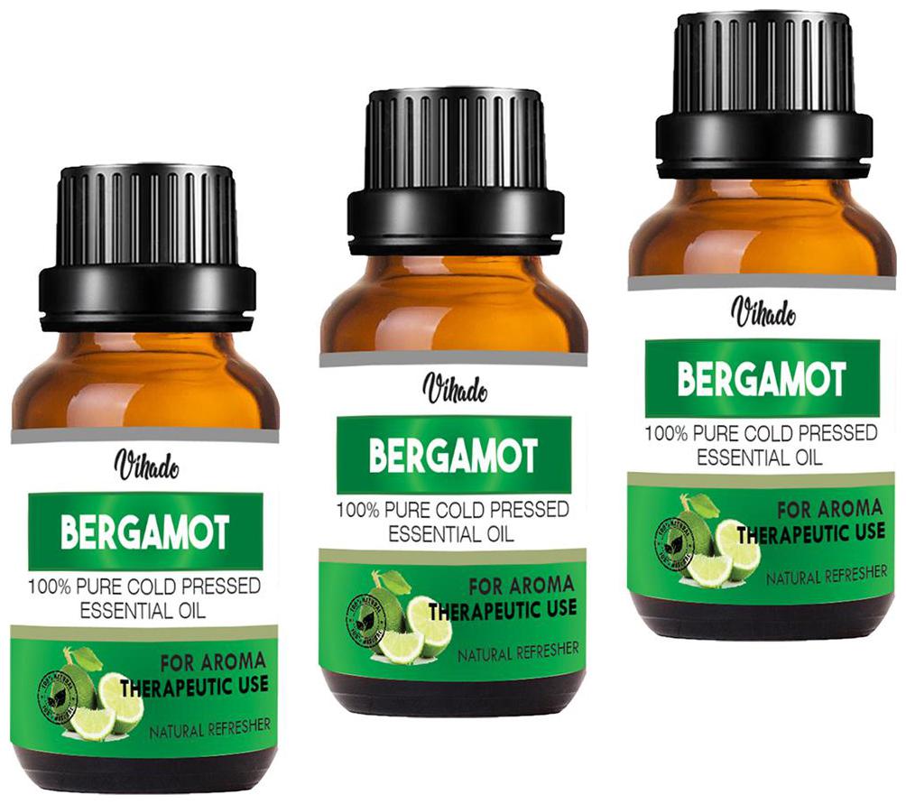 

Vihado Bergamot Oil 100 Natural (10 ml) (Pack Of 3)