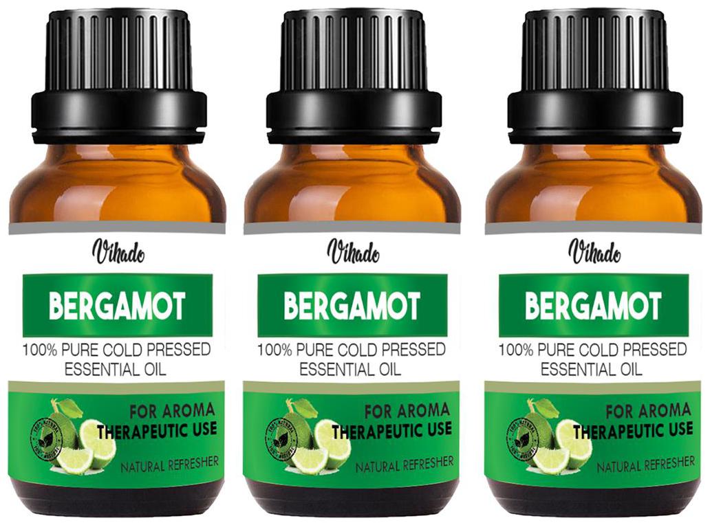 

Vihado Bergamot Oil 100 Natural (15 ml) (Pack Of 3)