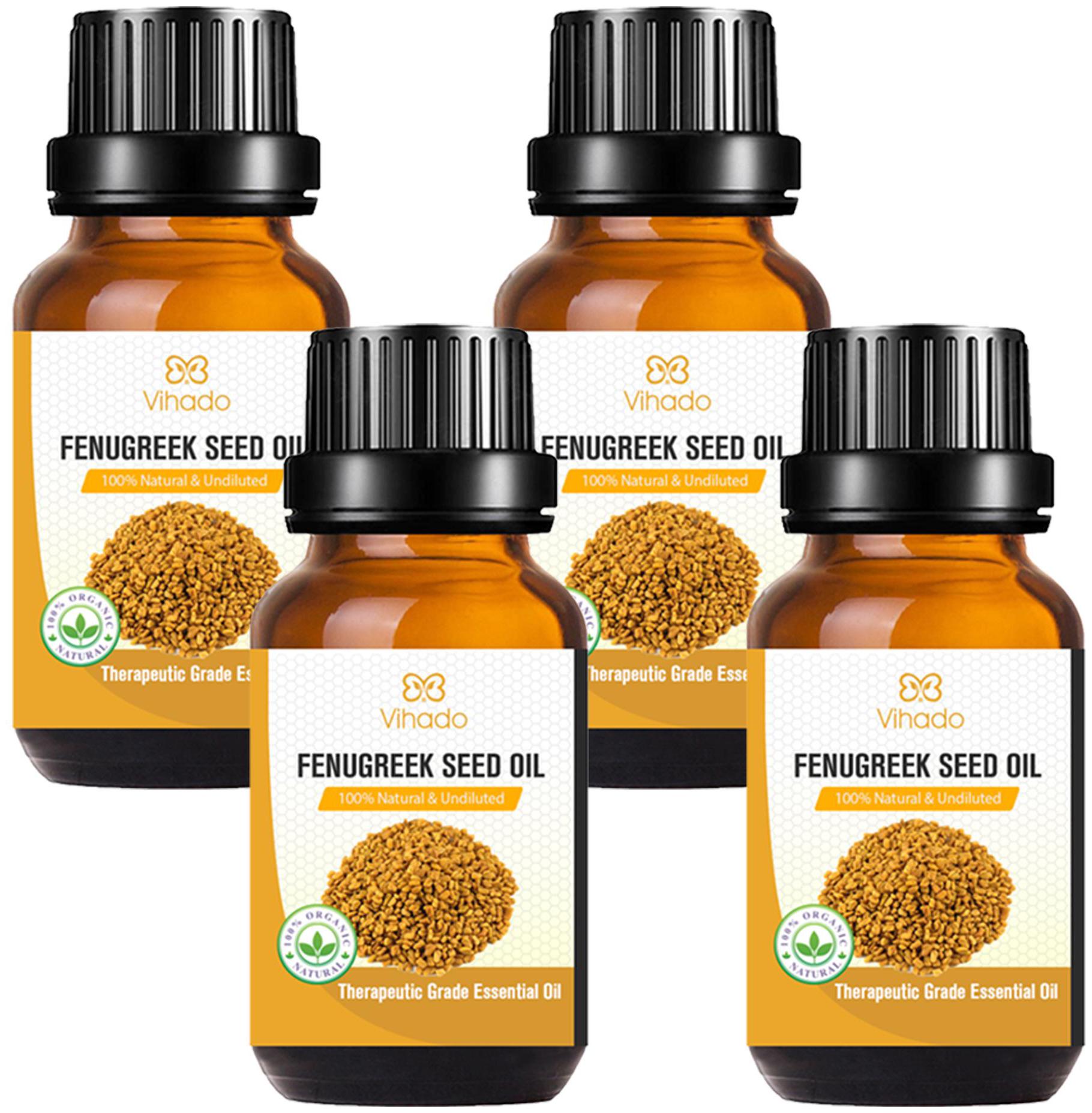 

Vihado Best Pure Fenugreek Carrier Oil (15 ml) (Pack of 4)
