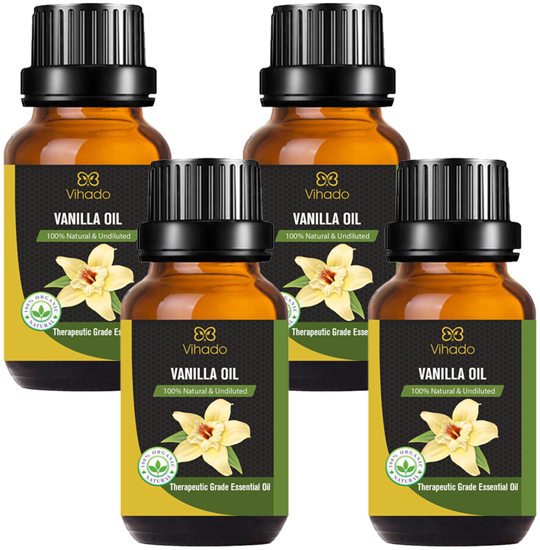 

Vihado Best Essential Pure Vanilla Essential Oil (30 ml) (Pack of 4)