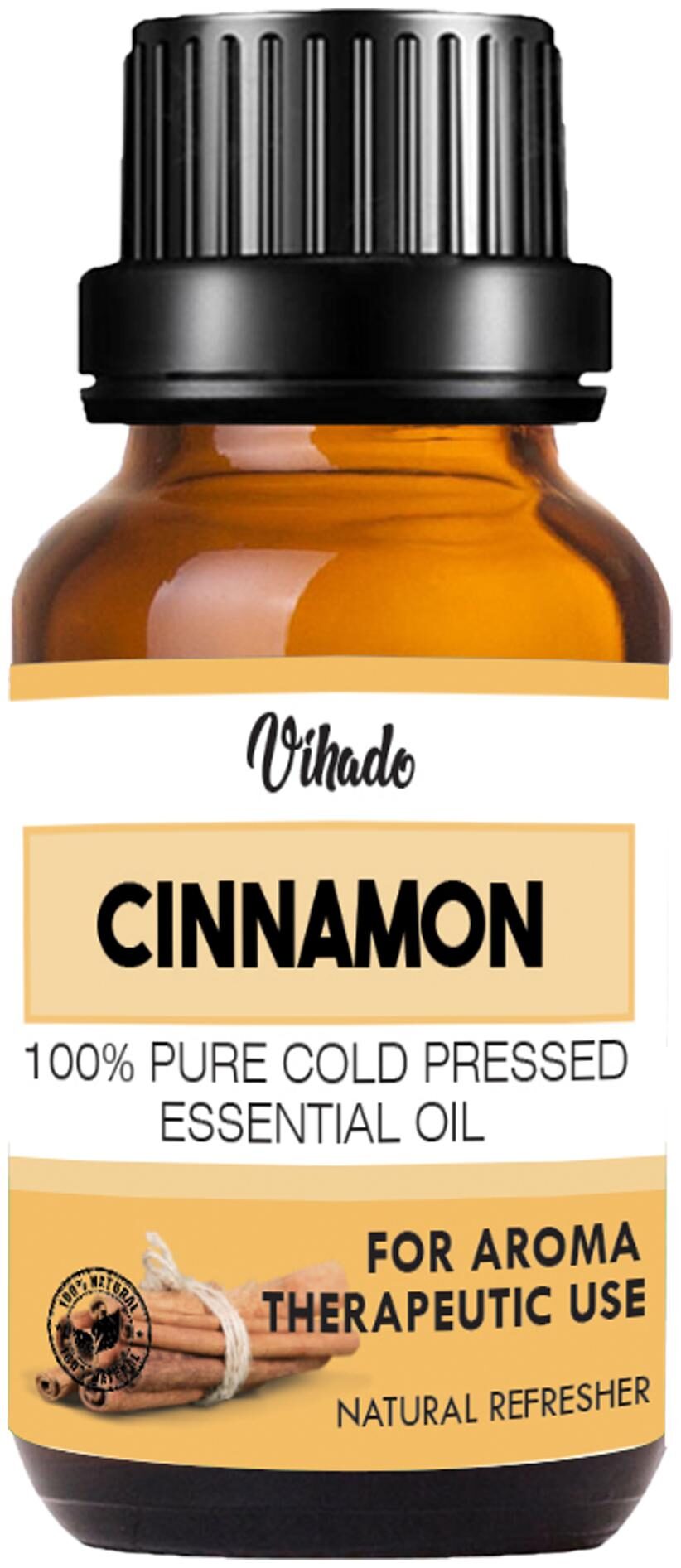 

Vihado Cinnamon Leaf Oil 100 Pure Natural For Hair Skin Care Face Acne (30 ml) (Pack Of 1)
