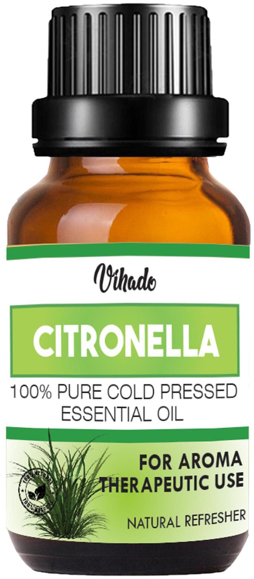 

Vihado Citronella Essential Oil Pure Natural Therapeutic Grade(15 ml) (Pack of 1)