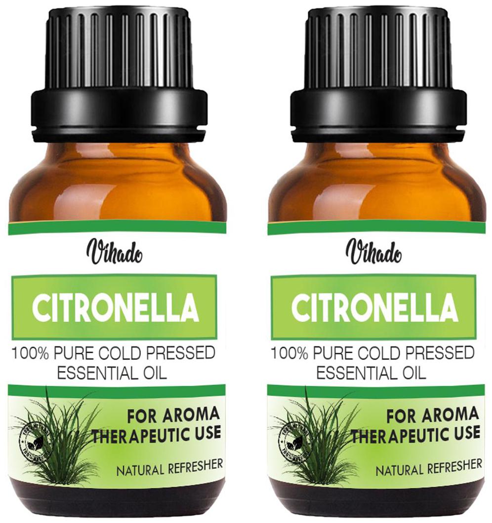 

Vihado Citronella Essential Oil 100 Pure Natural Essential Oil (25 ml) (Pack of 2)