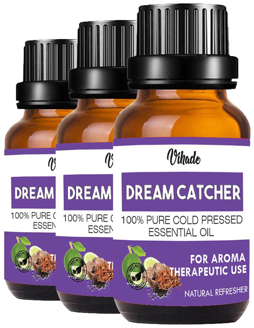 

Vihado Dream Catcher Essential Oil 100 Pure And Natural Essential Oils (10 ml) (Pack Of 3)