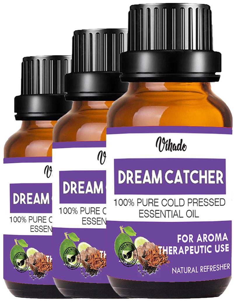 

Vihado Dream Catcher Essential Oil Roll On Essential Oils For Courage Goals 100 Pure Natural Therapeutic Grade Essential Oil Blend (25 ml) (Pack Of 3)