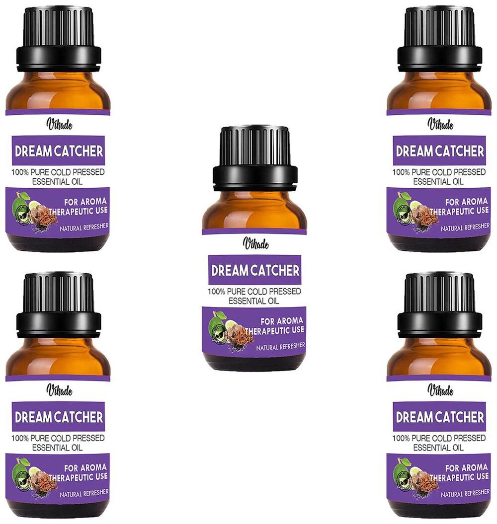 

Vihado Dream Catcher Essential Oil 100 Pure And Natural Essential Oils (18 ml) (Pack Of 5)