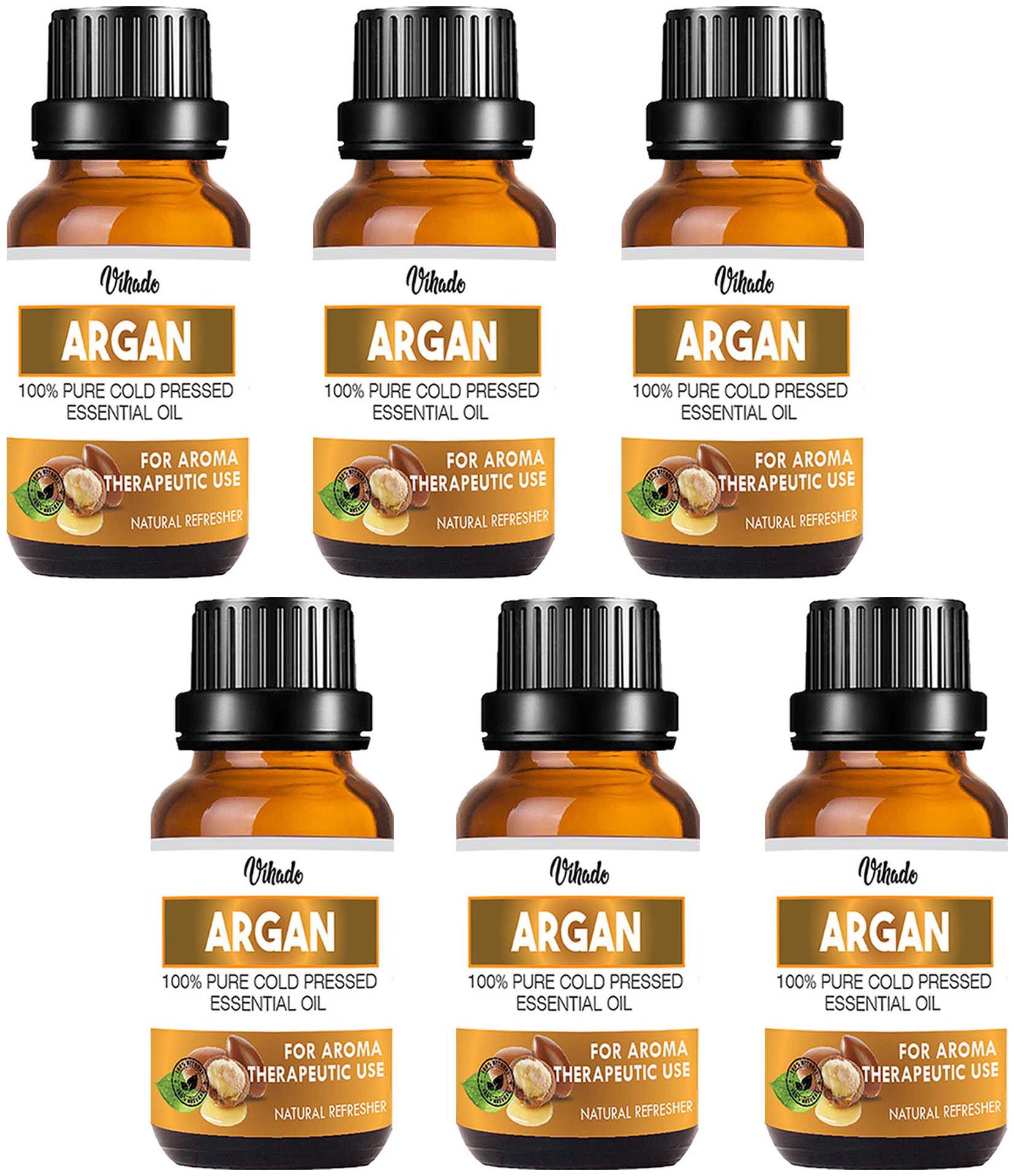 

Vihado Essentials Pure Argan Carrier Oil (10 ml) (Pack Of 6)