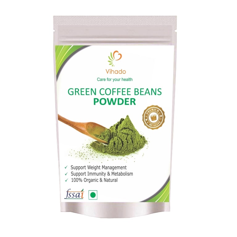 

Vihado Green Coffee Beans Powder 250g (Pack of 1)