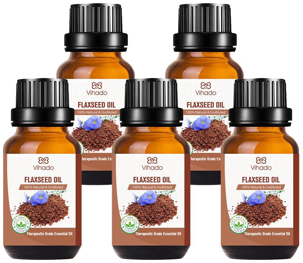 

Vihado Hair Flaxseed Oil 30 ml Pack of 5