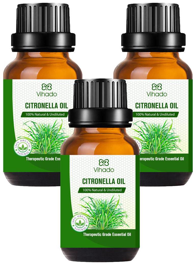 

Vihado Hair Citronella Oil 10 ml Pack of 3