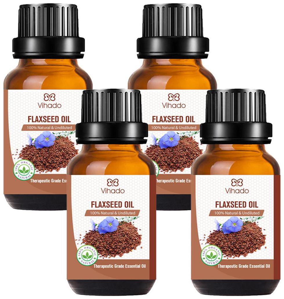 

Vihado Hair Flaxseed Oil 30 ml Pack of 4
