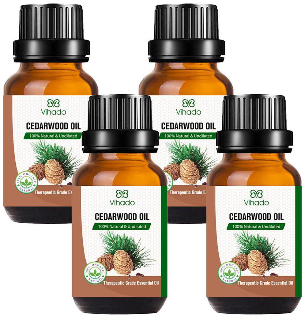 

Vihado Hair Cedarwood Oil 15 ml Pack of 4