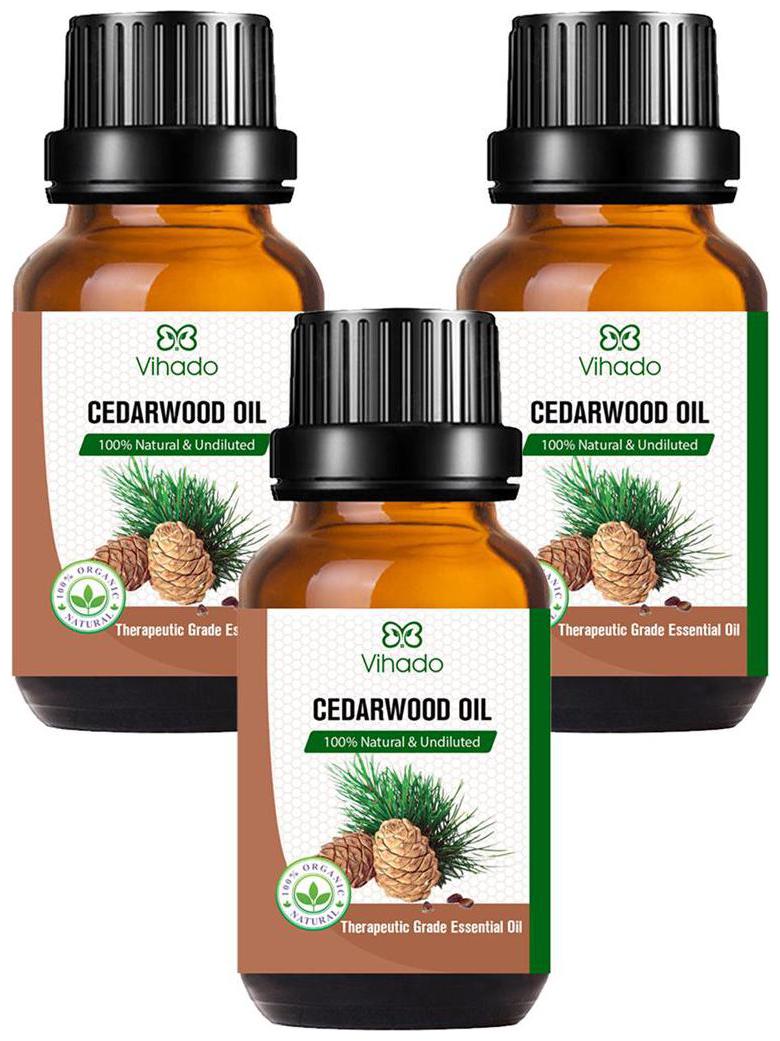 

Vihado Hair Cedarwood Oil 15 ml Pack of 3