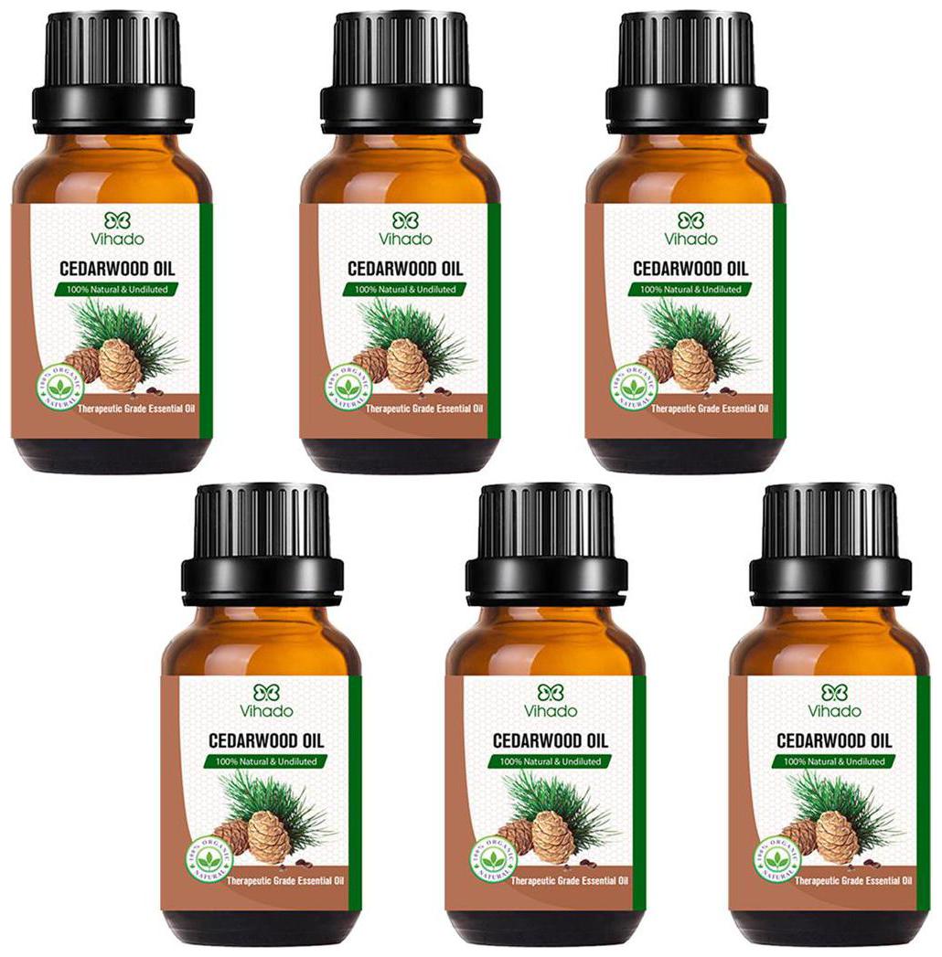 

Vihado Hair Cedarwood Oil 15 ml Pack of 6