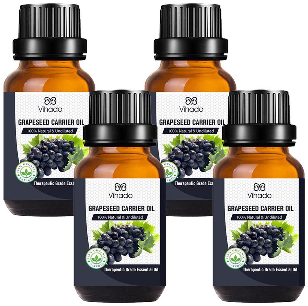 

Vihado Hair Grapeseed Oil 30 ml Pack of 4