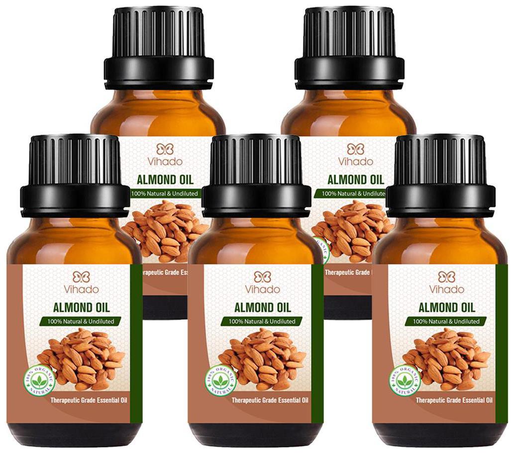 

Vihado Hair Almond Oil 30 ml Pack of 5