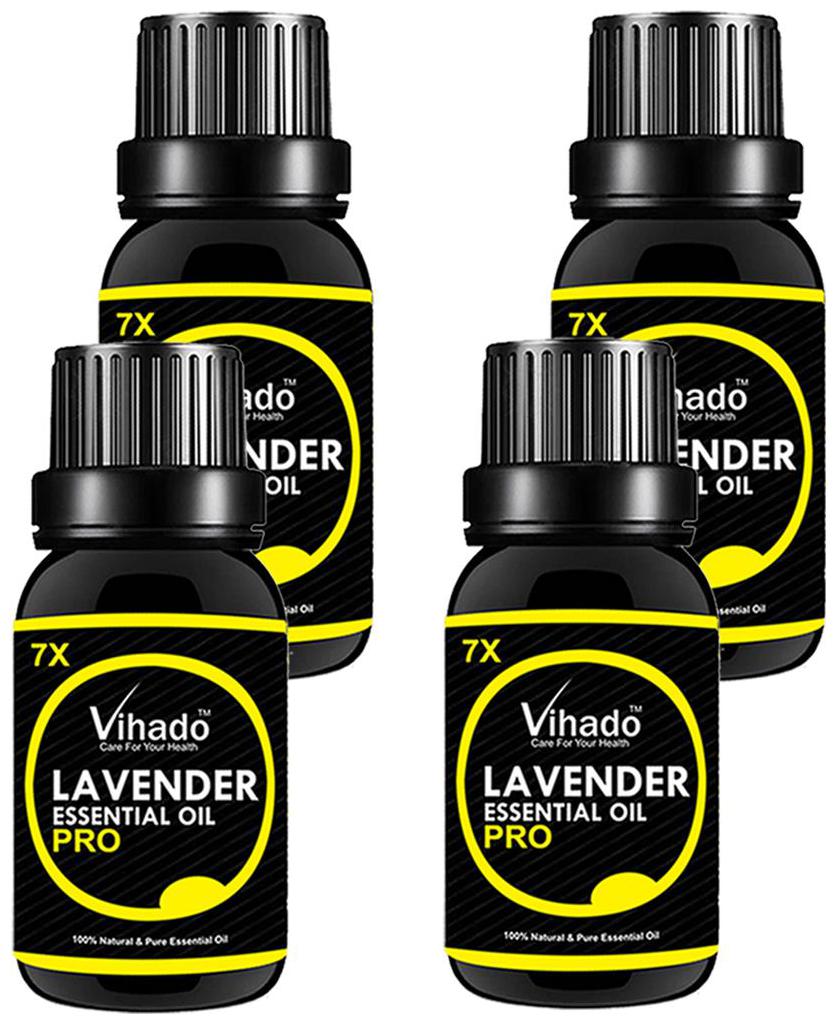 

Vihado lavendar Essential Oil 7x Pro (10 ml) (pack of 4)