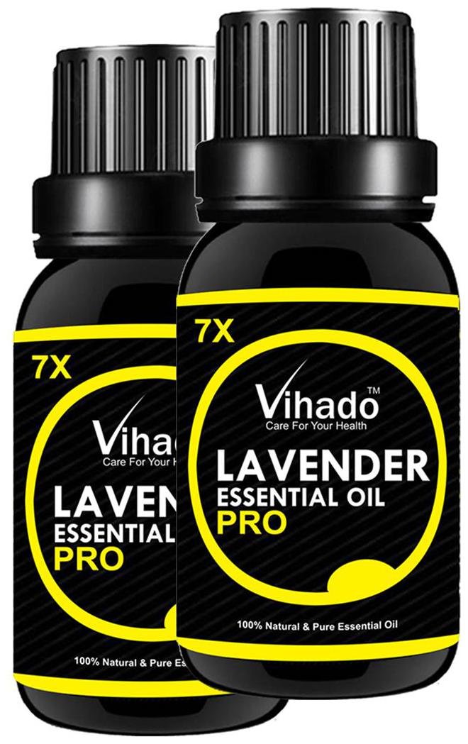

Vihado lavendar Pure Essential Oil 7x Pro (25 ml) (Pack of 2)
