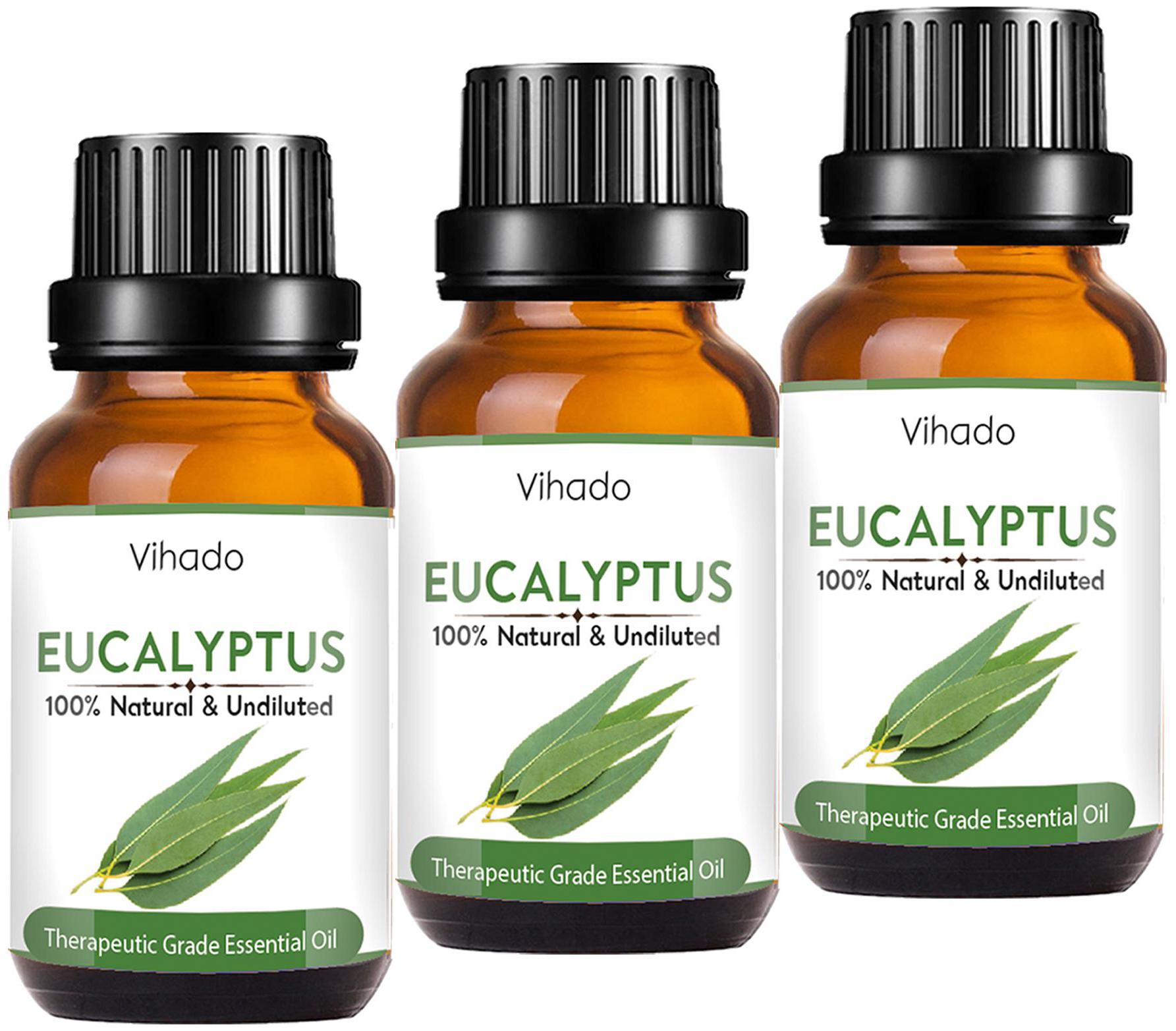 

Vihado Natural Eucalyptus Essential Oil (30 ml) (Pack of 3)