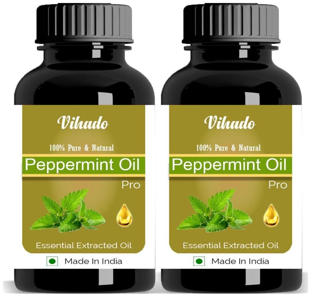 

Vihado Pure Peppermint Oil 5 ml Pack of 2