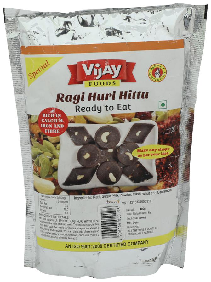 

Vijay SP Ragi - Huri Hittu 400 g