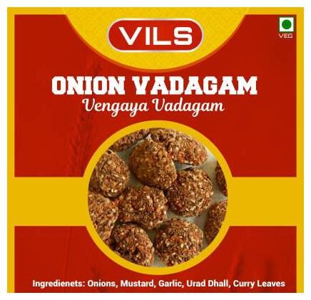 

Vils South Indian Recipe-Thalippu Vengaya Vadagam Sun-Dried Kari vadagam Onion Vadagam to Prepare Sambar kootu karakuzhambu (200g)