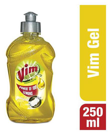 

Vim Dishwash Gel - Lemon 250 ml