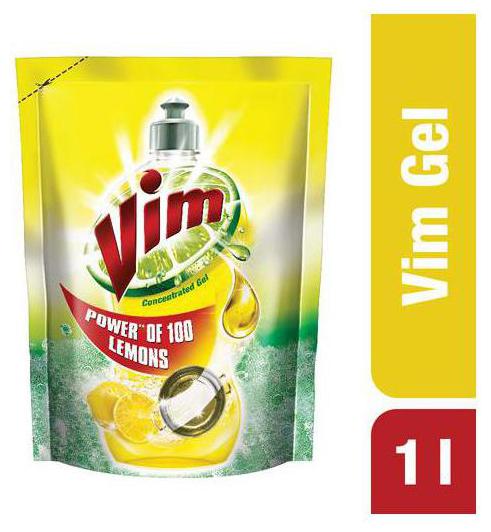 

Vim Dishwash Gel - Lemon 1 L