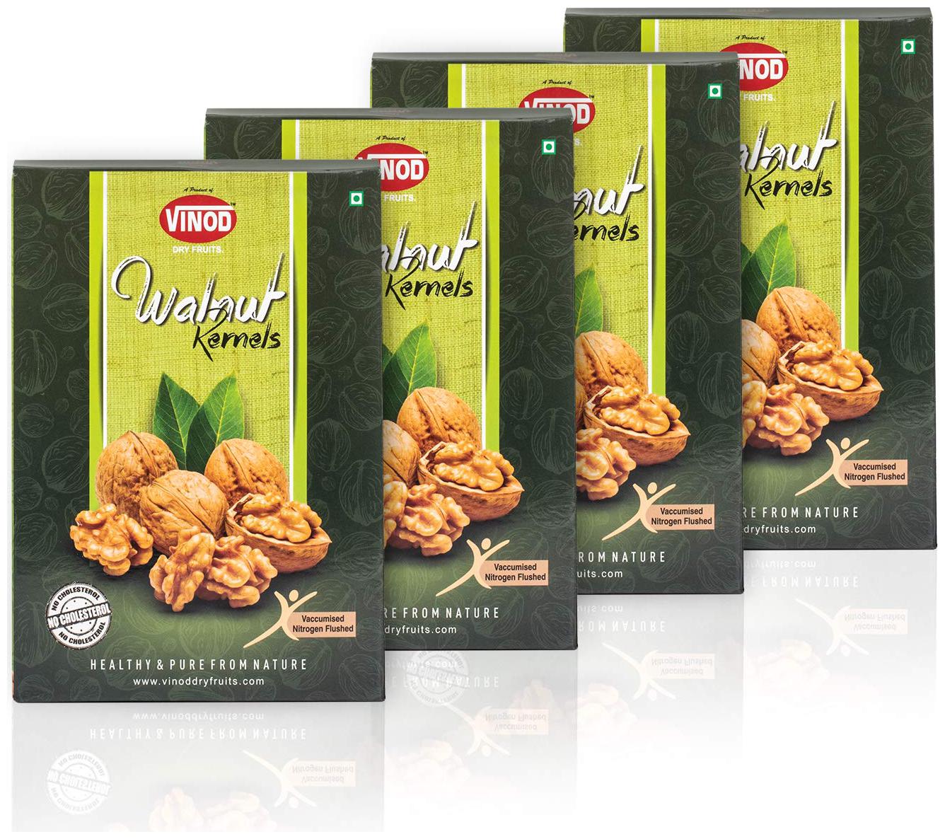 

Vinod Walnut Kernels Pack of 250 g (Pack of 4)