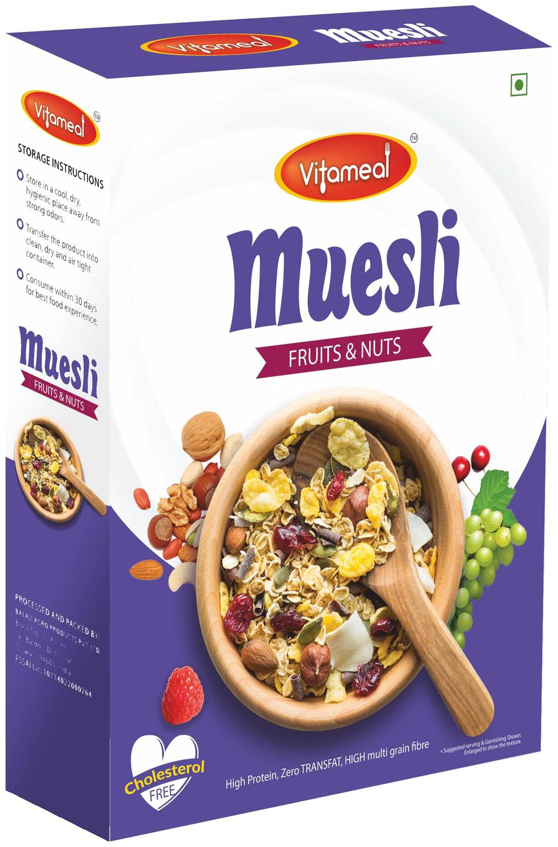 

VitaMeal Multi Grain Muesli Fruit and Nuts 400 g