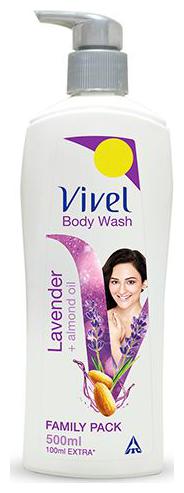 

Vivel Body Wash - Lavender Almond Oil 500 ml 100 ml