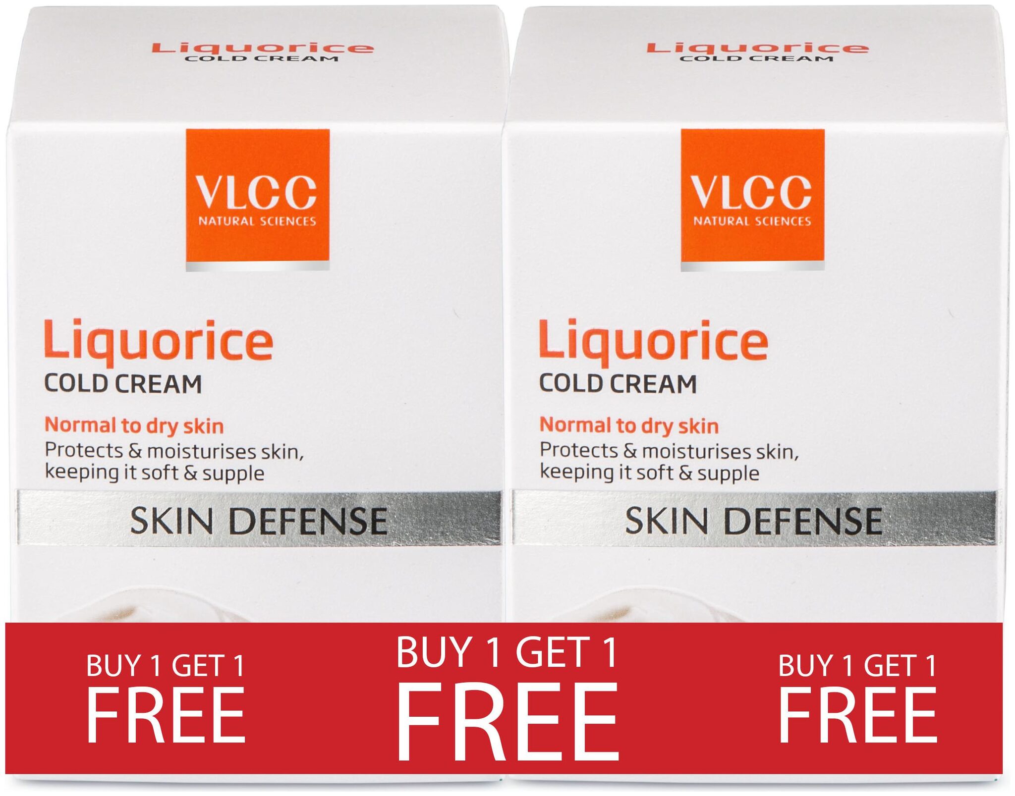 

VLCC Liquorice Cold Cream 50g (Pack of 3)